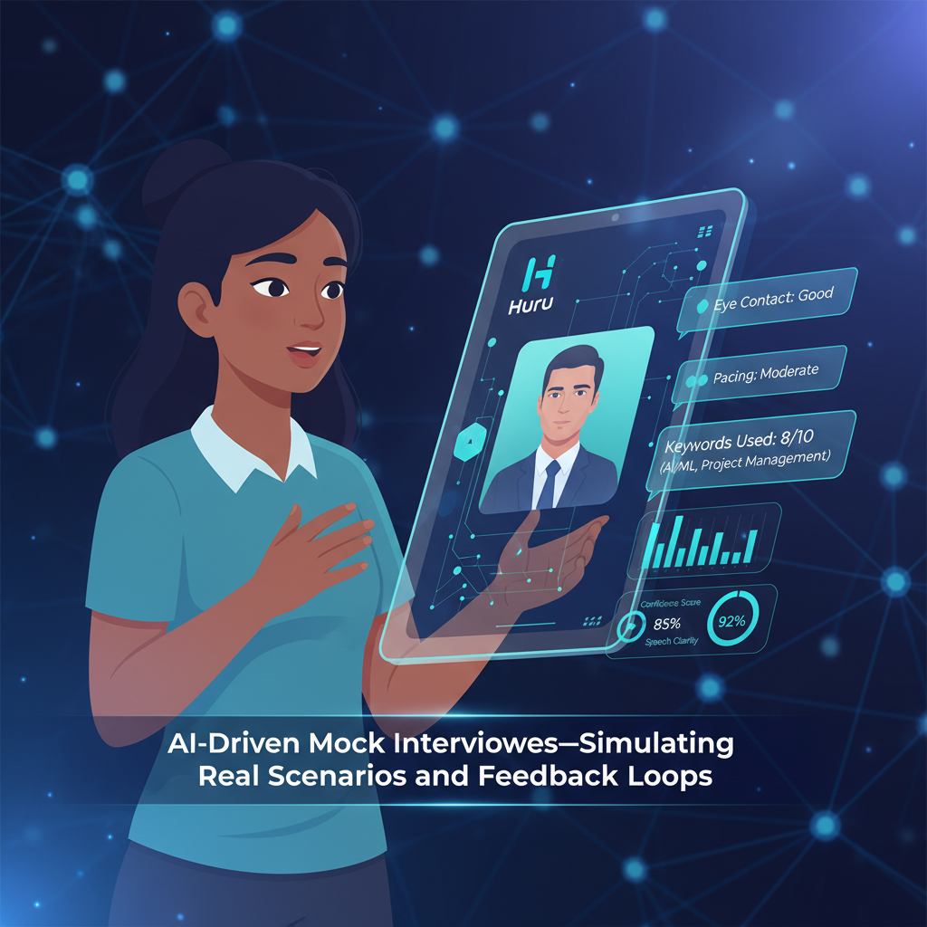 AI-Driven Mock Interview Simulation Platform with Feedback Bubbles