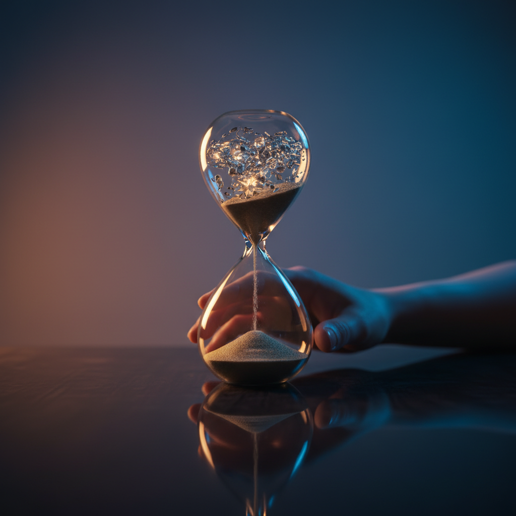 Hourglass blending data and sand - traditional interviews meet AI future