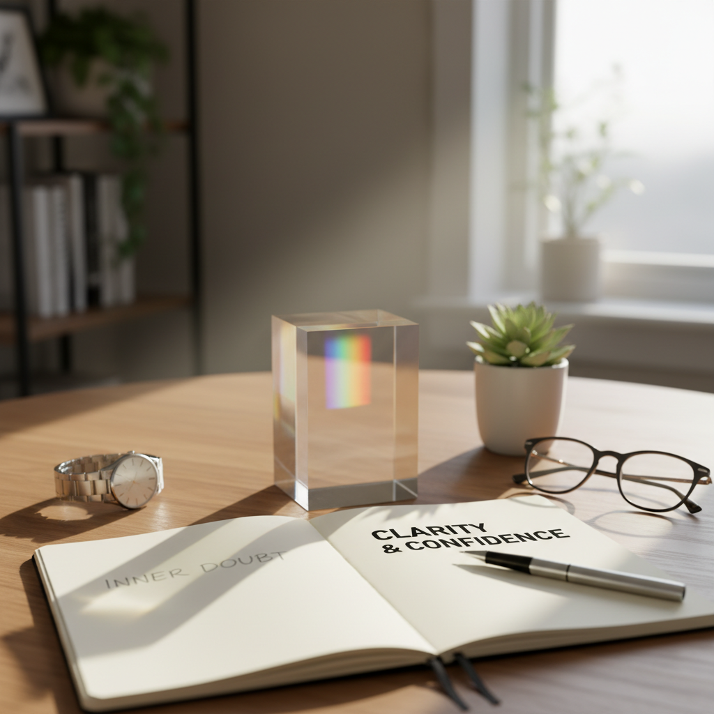 Prism metaphor for clarity and confidence in interview preparation