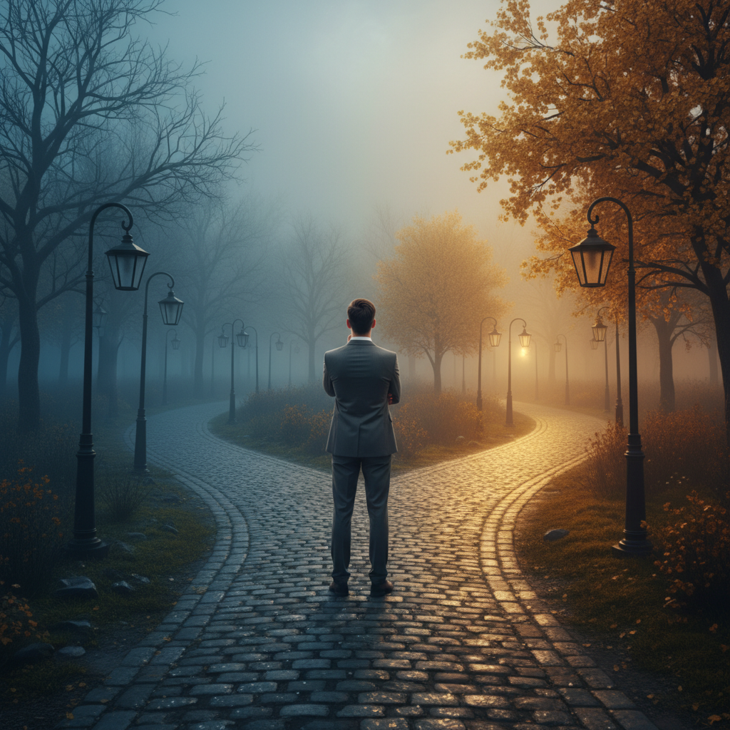 Candidato en una encrucijada tras no recibir respuesta de una entrevista