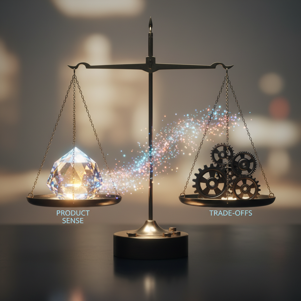 Balancing product sense and trade-offs in PM interviews