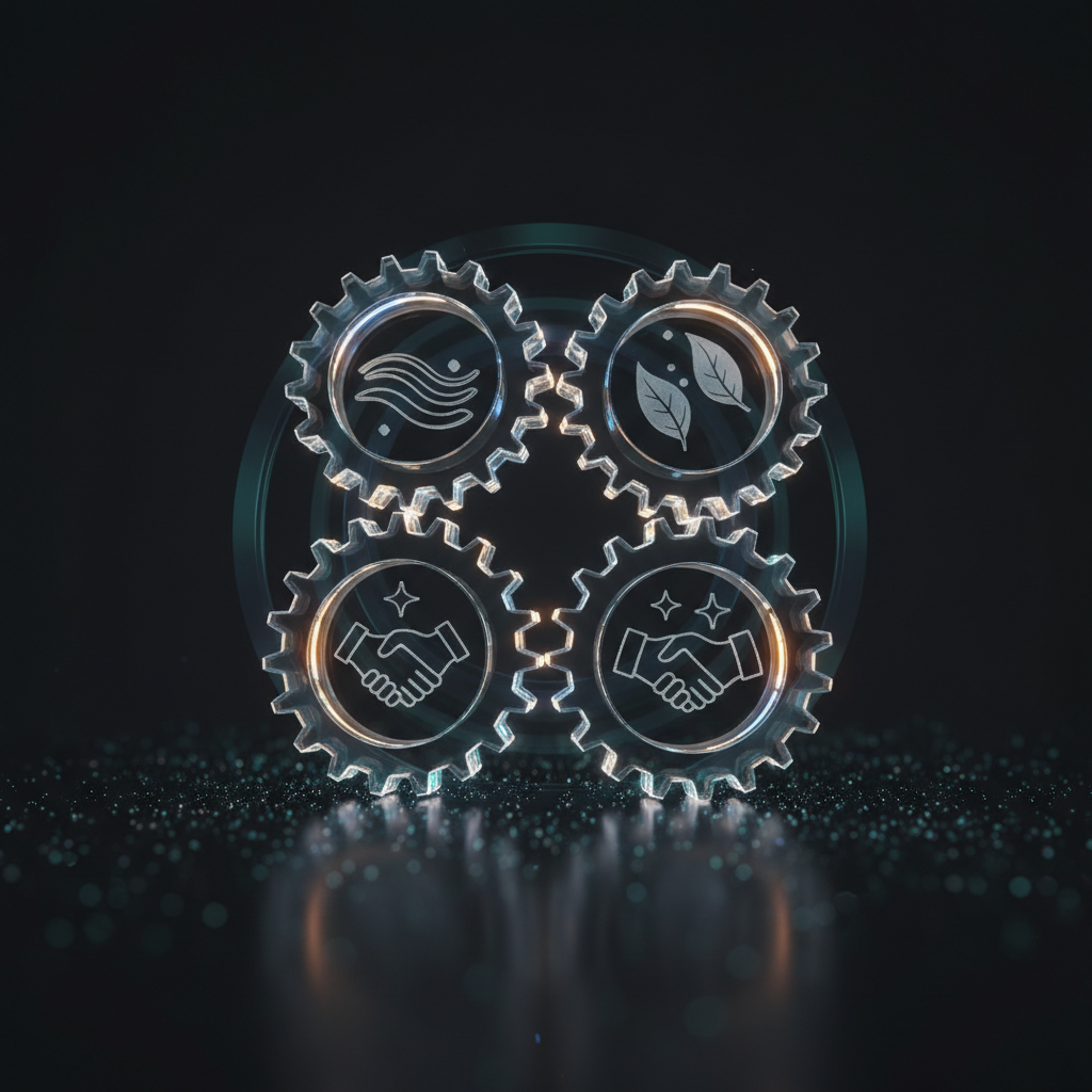 Soft Skills als ineinandergreifende Zahnräder für erfolgreiche KI-Interviews